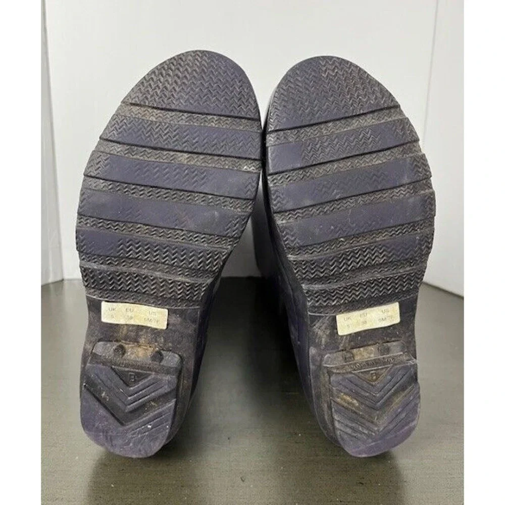 Hunter‎ Original Women's Tall Rain Boots Purple 6M/7F Fair Condition